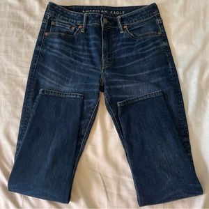 American Eagle, Dark Wash, Men’s Athletic Skinny Jeans, Airflex+